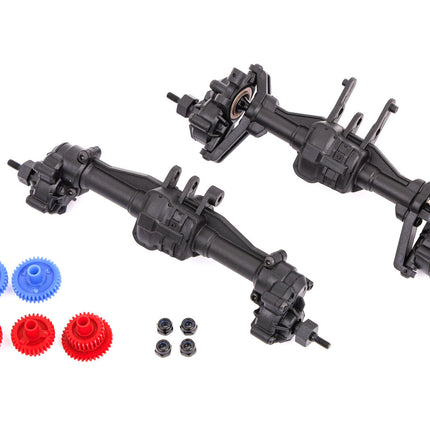 Traxxas TRX-4M™ Assembled Portal Axle Set (Front/Rear) – 9843R
