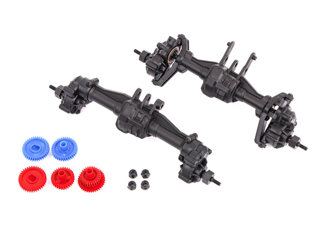 Traxxas TRX-4M™ Assembled Portal Axle Set (Front/Rear) – 9843R