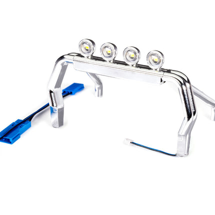Traxxas TRX-4MT Lighted Chrome Roll Bar – Part #9862X