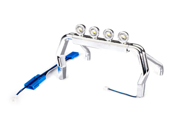 Traxxas TRX-4MT Lighted Chrome Roll Bar – Part #9862X