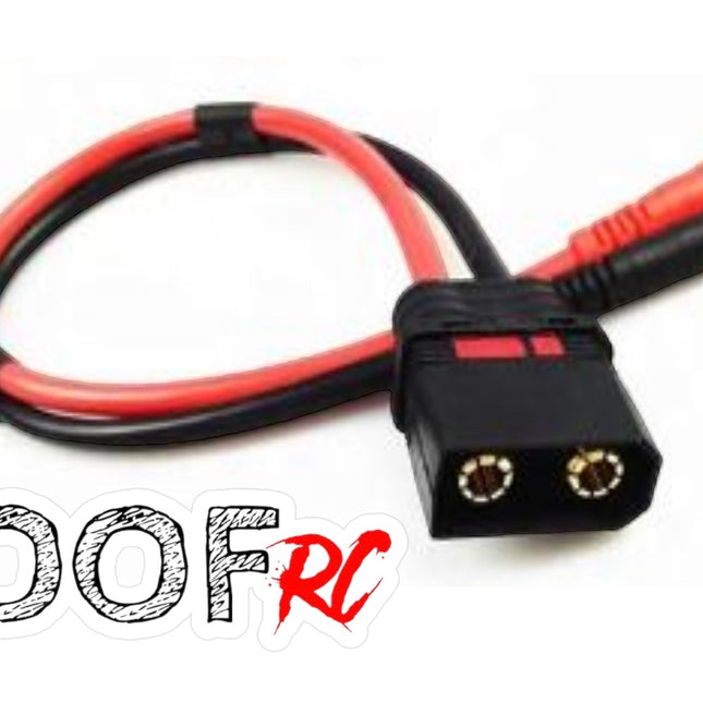 Boof RC QS8 to 4mm Bullet Plug Adapter