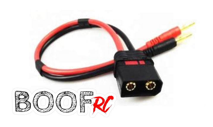 Boof RC QS8 to 4mm Bullet Plug Adapter