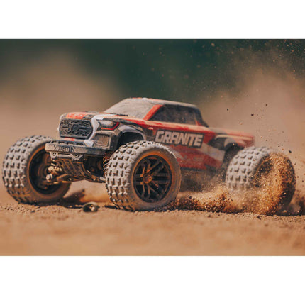 Arrma Granite Grom MEGA 4WD 380 Brushed 1/18 Monster Truck RTR (Includes Battery & Charger)