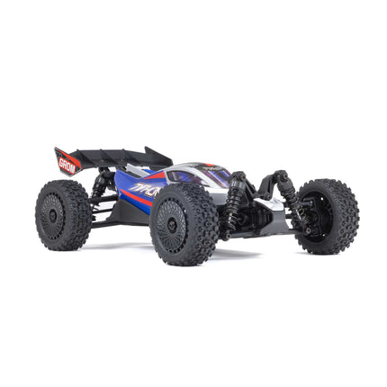 Arrma Typhon Grom MEGA 4WD 380 Brushed 1/18 Buggy RTR (Red/White OR Blue/Silver) w/SLT2 2.4GHz Radio, Battery & Charger