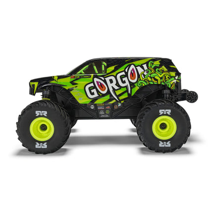 Arrma Gorgon Grom 4x4 1/16 RTR Brushed Monster Truck (Yellow, Red, or Bronze) w/SLT2 Radio, Battery & Charger [ARA2130]