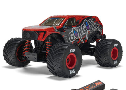 Arrma Gorgon Grom 4x4 1/16 RTR Brushed Monster Truck (Yellow, Red, or Bronze) w/SLT2 Radio, Battery &amp; Charger [ARA2130]