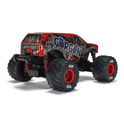 Arrma Gorgon Grom 4x4 1/16 RTR Brushed Monster Truck (Yellow, Red, or Bronze) w/SLT2 Radio, Battery & Charger [ARA2130]