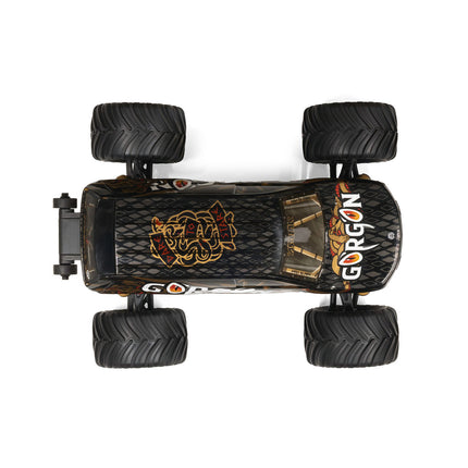 Arrma Gorgon Grom 4x4 1/16 RTR Brushed Monster Truck (Yellow, Red, or Bronze) w/SLT2 Radio, Battery & Charger [ARA2130]