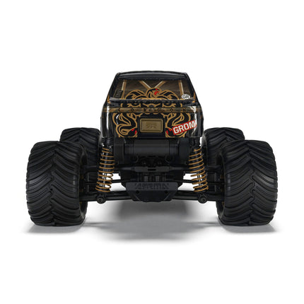 Arrma Gorgon Grom 4x4 1/16 RTR Brushed Monster Truck (Yellow, Red, or Bronze) w/SLT2 Radio, Battery & Charger [ARA2130]