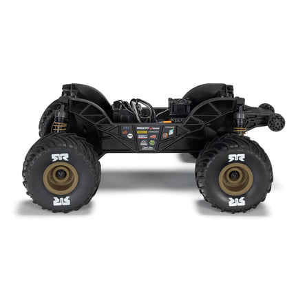 Arrma Gorgon Grom 4x4 1/16 RTR Brushed Monster Truck (Yellow, Red, or Bronze) w/SLT2 Radio, Battery & Charger [ARA2130]