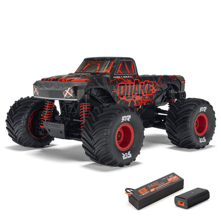 Arrma Quake Grom 4x4 1/16 RTR Brushed Monster Truck (Red, Green, or Purple) w/SLT2 Radio, Battery & Charger [ARA2137]