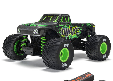 Arrma Quake Grom 4x4 1/16 RTR Brushed Monster Truck (Red, Green, or Purple) w/SLT2 Radio, Battery &amp; Charger [ARA2137]