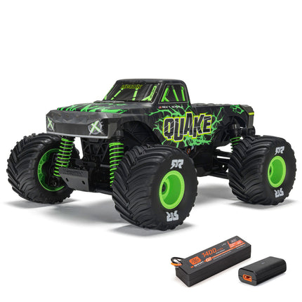 Arrma Quake Grom 4x4 1/16 RTR Brushed Monster Truck (Red, Green, or Purple) w/SLT2 Radio, Battery & Charger [ARA2137]