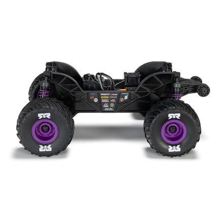 Arrma Quake Grom 4x4 1/16 RTR Brushed Monster Truck (Red, Green, or Purple) w/SLT2 Radio, Battery & Charger [ARA2137]