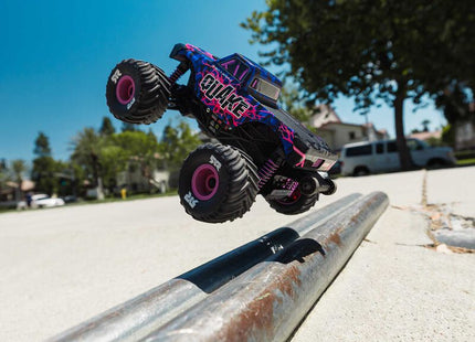 Arrma Quake Grom 4x4 1/16 RTR Brushed Monster Truck (Red, Green, or Purple) w/SLT2 Radio, Battery &amp; Charger [ARA2137]