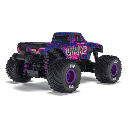 Arrma Quake Grom 4x4 1/16 RTR Brushed Monster Truck (Red, Green, or Purple) w/SLT2 Radio, Battery & Charger [ARA2137]