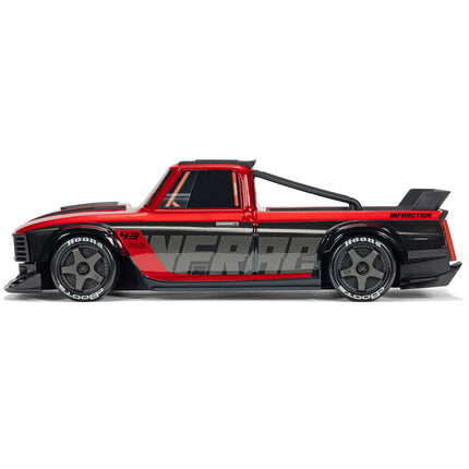 ARRMA 1/12 INFRACTION GROM 3S BLX 4X4 Brushless RTR All-Road Street Bash – Blue/Red – ARA2315T1 (Copy)