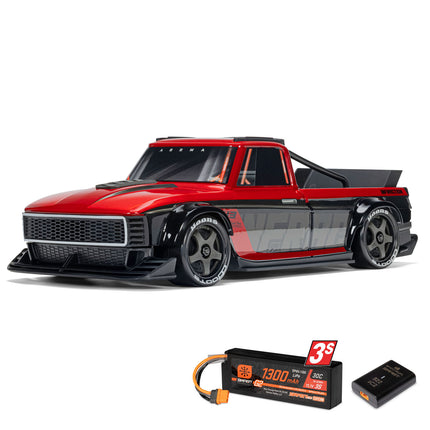 ARRMA 1/12 INFRACTION GROM 3S BLX 4X4 Brushless RTR All-Road Street Bash – Blue/Red – ARA2315T1 (Copy)