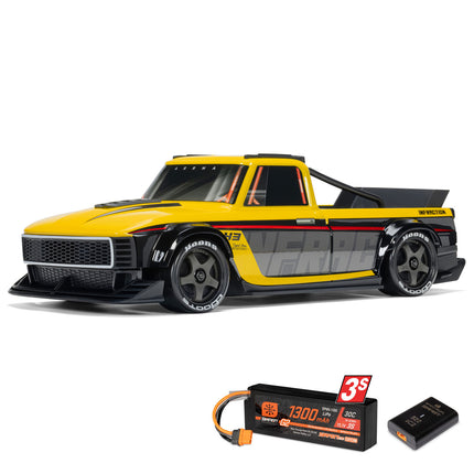 ARRMA 1/12 INFRACTION GROM 3S BLX 4X4 Brushless RTR All-Road Street Bash – Blue/Red – ARA2315T1 (Copy)