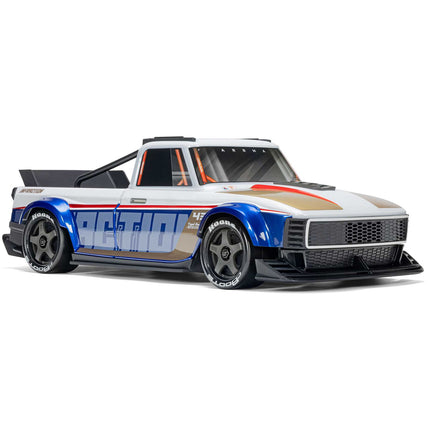ARRMA 1/12 INFRACTION GROM 3S BLX 4X4 Brushless RTR All-Road Street Bash – Blue/Red – ARA2315T1