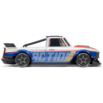 ARRMA 1/12 INFRACTION GROM 3S BLX 4X4 Brushless RTR All-Road Street Bash – Blue/Red – ARA2315T1