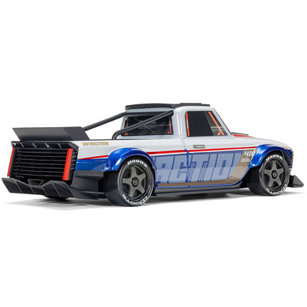 ARRMA 1/12 INFRACTION GROM 3S BLX 4X4 Brushless RTR All-Road Street Bash – Blue/Red – ARA2315T1