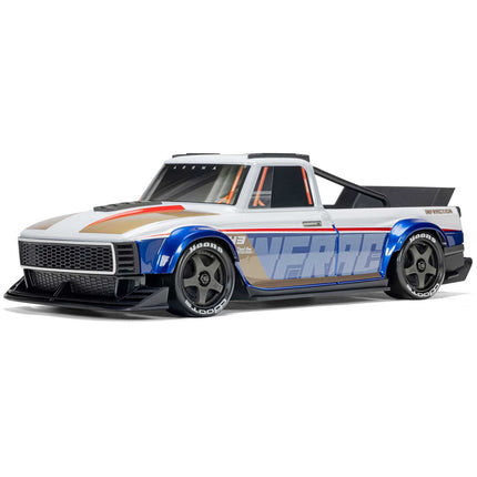 ARRMA 1/12 INFRACTION GROM 3S BLX 4X4 Brushless RTR All-Road Street Bash – Blue/Red – ARA2315T1