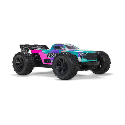 ARRMA Mini Kraton 3S BLX 4X4 1/16 RTR Brushless Monster Truck w/ Radio, 3S LiPo Battery & Charger Included – ARA2508S
