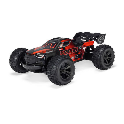 Arrma Mini Kraton 3S BLX 4X4 1/16 RTR Brushless Speed Monster Truck (Black/Red) – ARA2508T1
