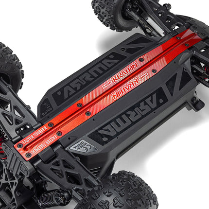Arrma Mini Kraton 3S BLX 4X4 1/16 RTR Brushless Speed Monster Truck (Black/Red) – ARA2508T1