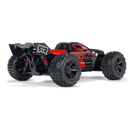 Arrma Mini Kraton 3S BLX 4X4 1/16 RTR Brushless Speed Monster Truck (Black/Red) – ARA2508T1