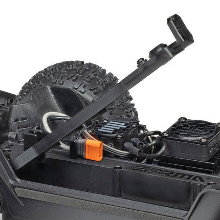 Arrma Mini Kraton 3S BLX 4X4 1/16 RTR Brushless Speed Monster Truck (Black/Red) – ARA2508T1