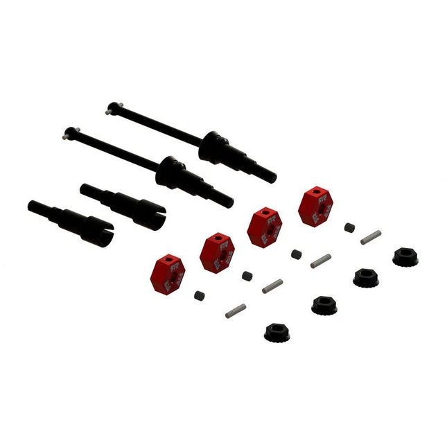 Arrma Mojave Grom Metal Axle & Wheel Hex Set B (4) – ARA311231