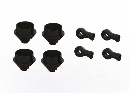 Arrma HD Shock Rod End and Spring Cup Set (2 Pair) – ARA330608