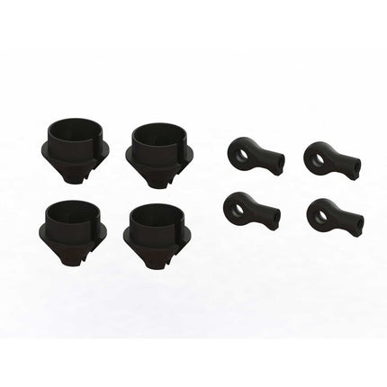 Arrma HD Shock Rod End and Spring Cup Set (2 Pair) – ARA330608