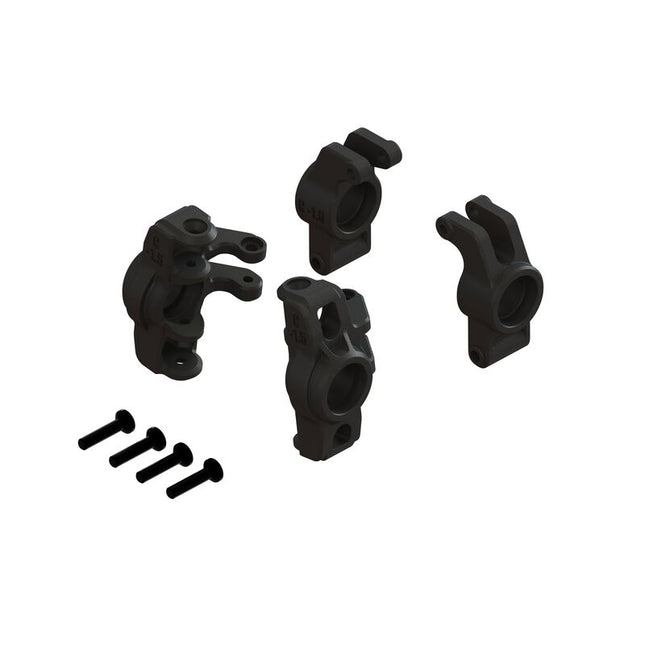Arrma Mojave Grom Steering Knuckles & Rear Hubs Set (B) – ARA330841