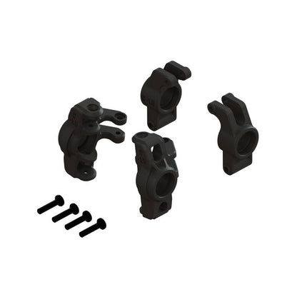 Arrma Mojave Grom Steering Knuckles & Rear Hubs Set (B) – ARA330841