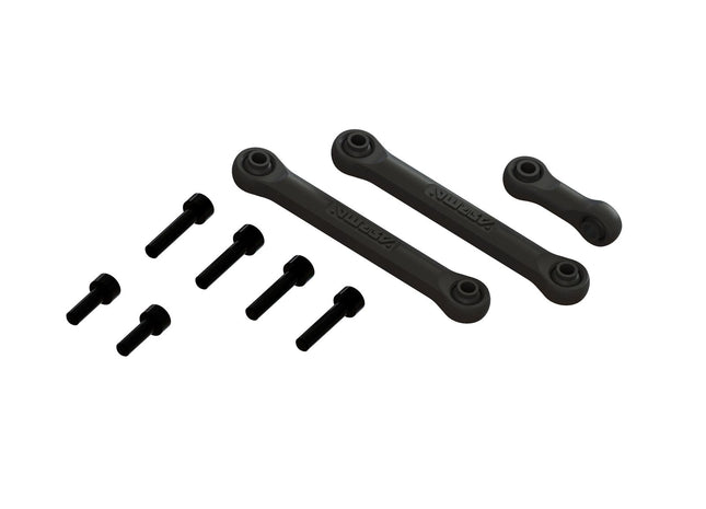 Arrma Steering Link Set (A) (Granite/Typhon Grom)  Part #: ARA340201