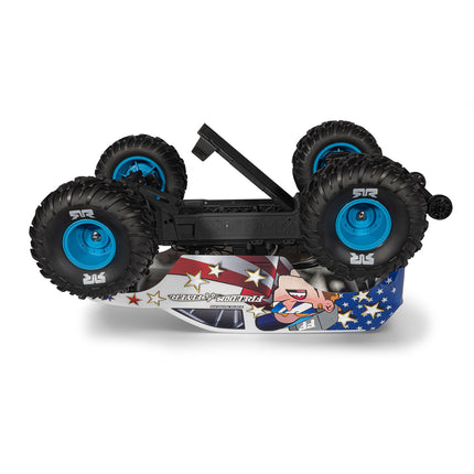 Arrma Freedom Flyer 223S BLX 1/10 2WD RTR Brushless Monster Truck (White) w/SLT2 2.4GHz Radio, DSC, Battery & Charger (ARA3530SFFT1)