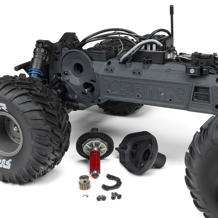 Arrma Freedom Flyer 223S BLX 1/10 2WD RTR Brushless Monster Truck (White) w/SLT2 2.4GHz Radio, DSC, Battery & Charger (ARA3530SFFT1)