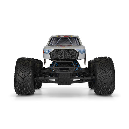 Arrma Freedom Flyer 223S BLX 1/10 2WD RTR Brushless Monster Truck (White) w/SLT2 2.4GHz Radio, DSC, Battery & Charger (ARA3530SFFT1)