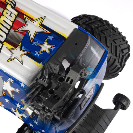 Arrma Freedom Flyer 223S BLX 1/10 2WD RTR Brushless Monster Truck (White) w/SLT2 2.4GHz Radio, DSC, Battery & Charger (ARA3530SFFT1)