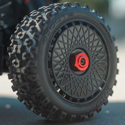 Arrma Typhon Mega 665 1/8 4WD Electric Buggy (Blue, Yellow, or Red) ARA4206V4