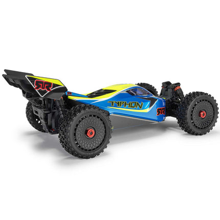 Arrma Typhon Mega 665 1/8 4WD Electric Buggy (Blue, Yellow, or Red) ARA4206V4