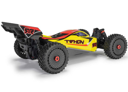 Arrma Typhon Mega 665 1/8 4WD Electric Buggy (Blue, Yellow, or Red)