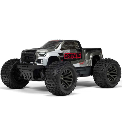 Arrma Granite 4x4 V4 223S DSC 1/10 RTR Brushless Monster Truck – Part #ARA4302V4  (Available in Gun Metal, Red, or Blue)