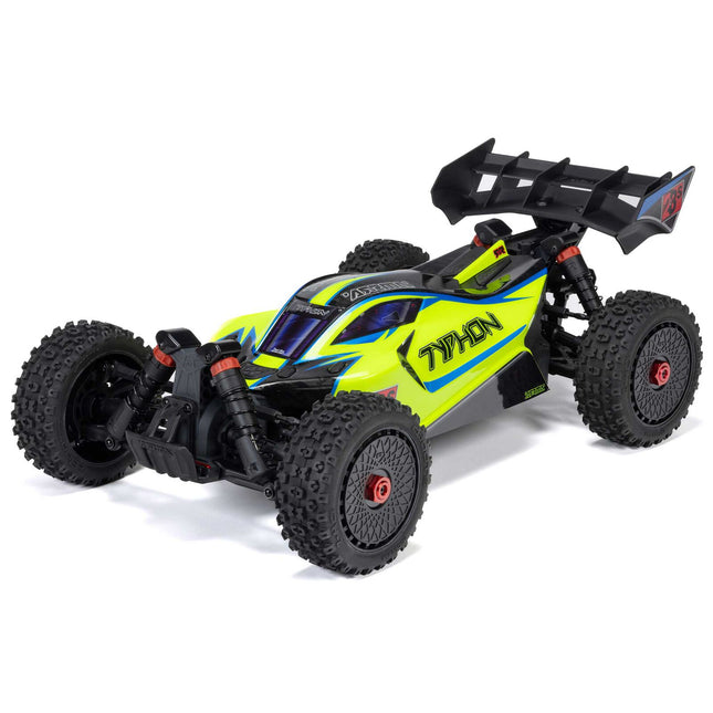 Arrma Typhon 223S 1/8 BLX Brushless RTR 4WD Buggy (Green or Yellow)