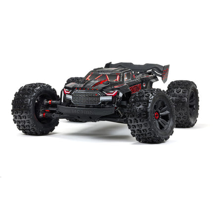Arrma Kraton 8S BLX EXB Brushless RTR 1/5 4WD Monster Truck (Black) w/DX3 Radio, Smart ESC & AVC ARA5808V2