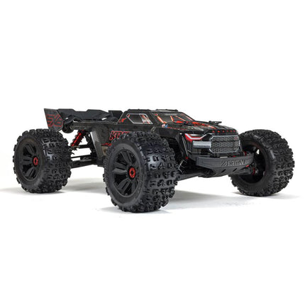 Arrma Kraton 8S BLX EXB Brushless RTR 1/5 4WD Monster Truck (Black) w/DX3 Radio, Smart ESC & AVC ARA5808V2