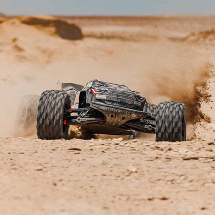 Arrma Kraton 8S BLX EXB Brushless RTR 1/5 4WD Monster Truck (Black) w/DX3 Radio, Smart ESC & AVC ARA5808V2